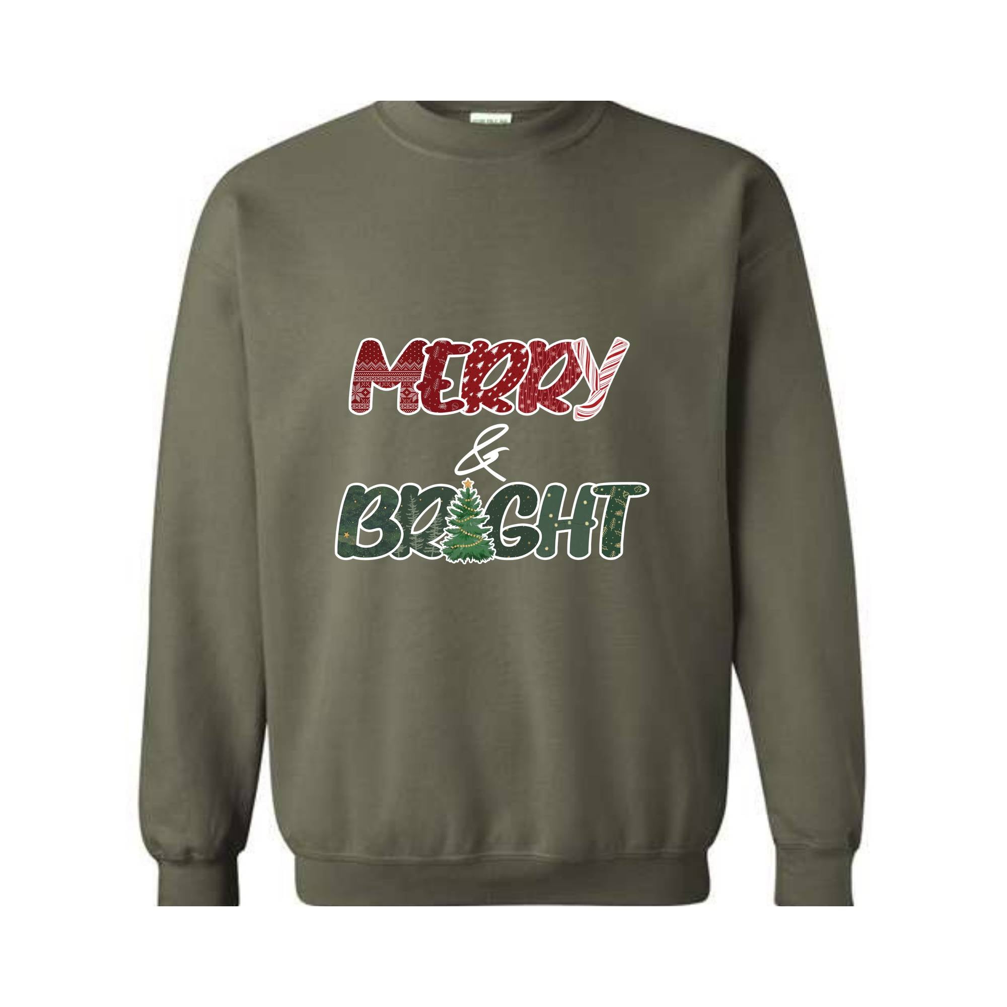 Merry and Bright Sweatshirt, Christmas Joy Sweatshirt, Family Christmas Sweatshirt, Christmas Gifts, Merry Christmas Sweatshirt