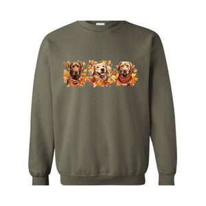 Thanksgiving Dogs Sweatshirt, Fall Dogs Sweatshirt, Dogs Lover Sweatshirt, Pumpkins Dogs Sweatshirt, Thanksgiving Sweatshirt, Fall Sweater