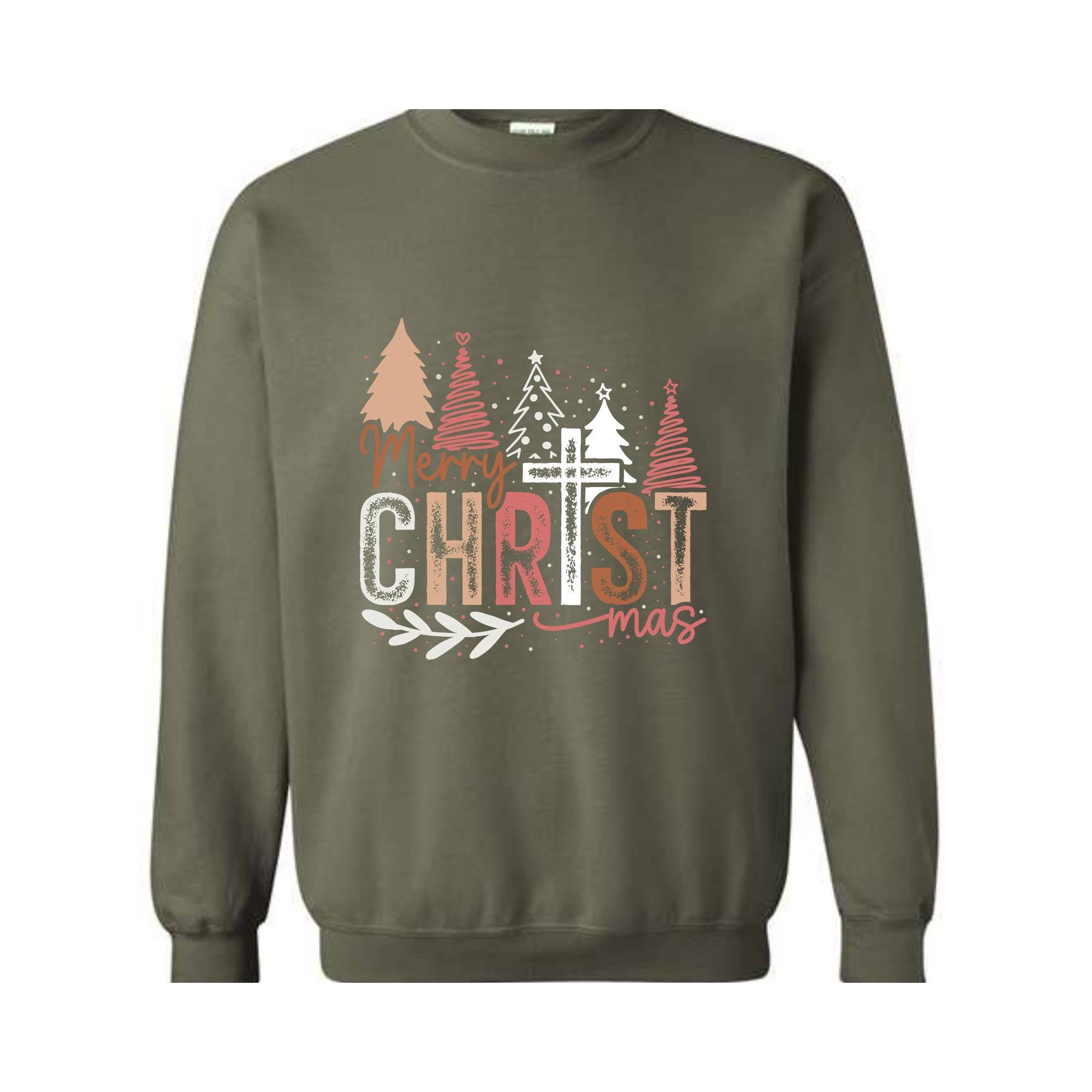 Merry Christmas Sweatshirt, Christmas Sweatshirts for Women, Christmas Gift Women, Christmas Tree Sweatshirt, Christmas Sweater