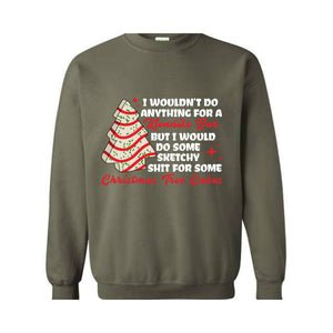 Funny Christmas Sweatshirt, Christmas Cake Sweatshirt, Christmas Party Sweater, Holiday Sweater, Cute Christmas Sweatshirt, Merry Christmas