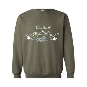 Colorado Sweater, Colorado State Sweatshirt, Colorado Montane, Trendy Sweatshirt, Colorado buffaloes, Sweater,Colorado Vacation