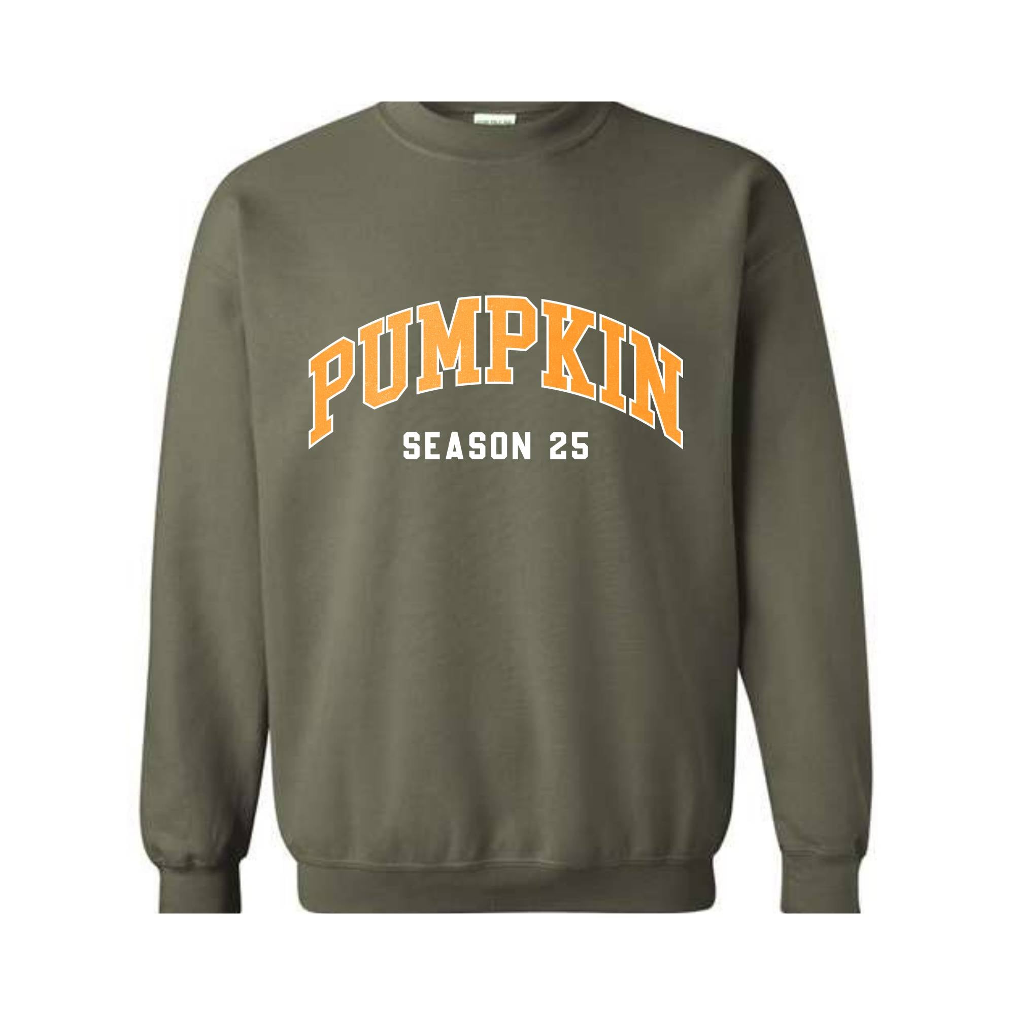 Pumpkin Season 25 Sweatshirt, Cute Fall Sweatshirt, Fall Gifts, Autumn Sweatshirt, Thanksgiving Gift, Halloween Sweatshirts For Women