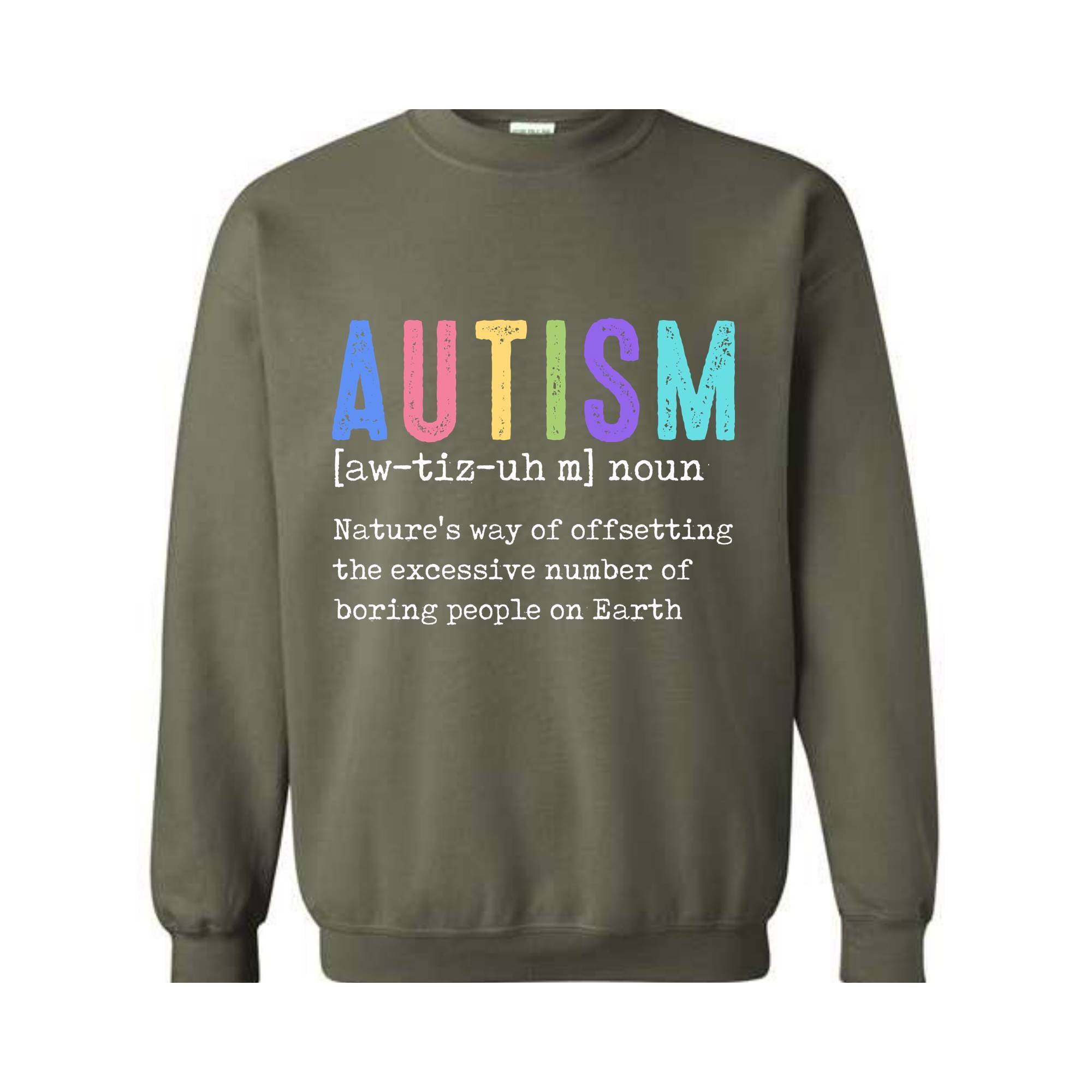 Autism Definition Sweatshirt, Retro Autism Sweatshirt, Autism Mom Sweatshirt, Autism Book lover, Autism Awareness Sweatshirt