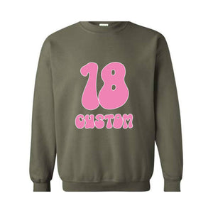 Custom In My Birthday Era Hoodie, Custom Name and Age Birthday Hoodie, Custom Birthday Sweatshirt, Birthday Girl Hoodie, Birthday Party Gift