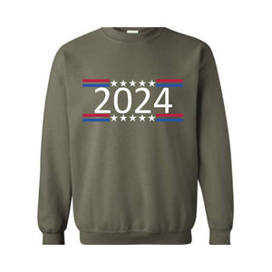 Custom Name Elections 2024 Sweatshirt, I Stand With Sweatshirt, Elections Apparel, Elections 2024, Elections Sweatshirt