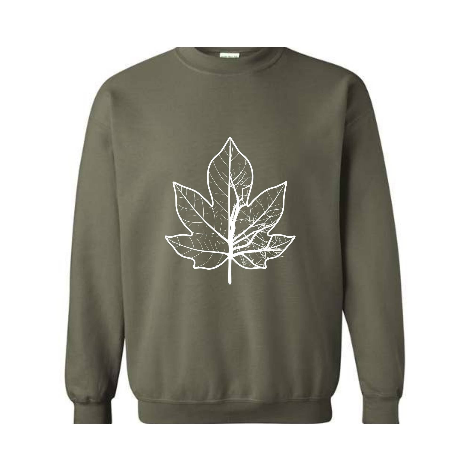 Trees Sweatshirt, Evergreen Trees Sweat, Gift for Nature Lover