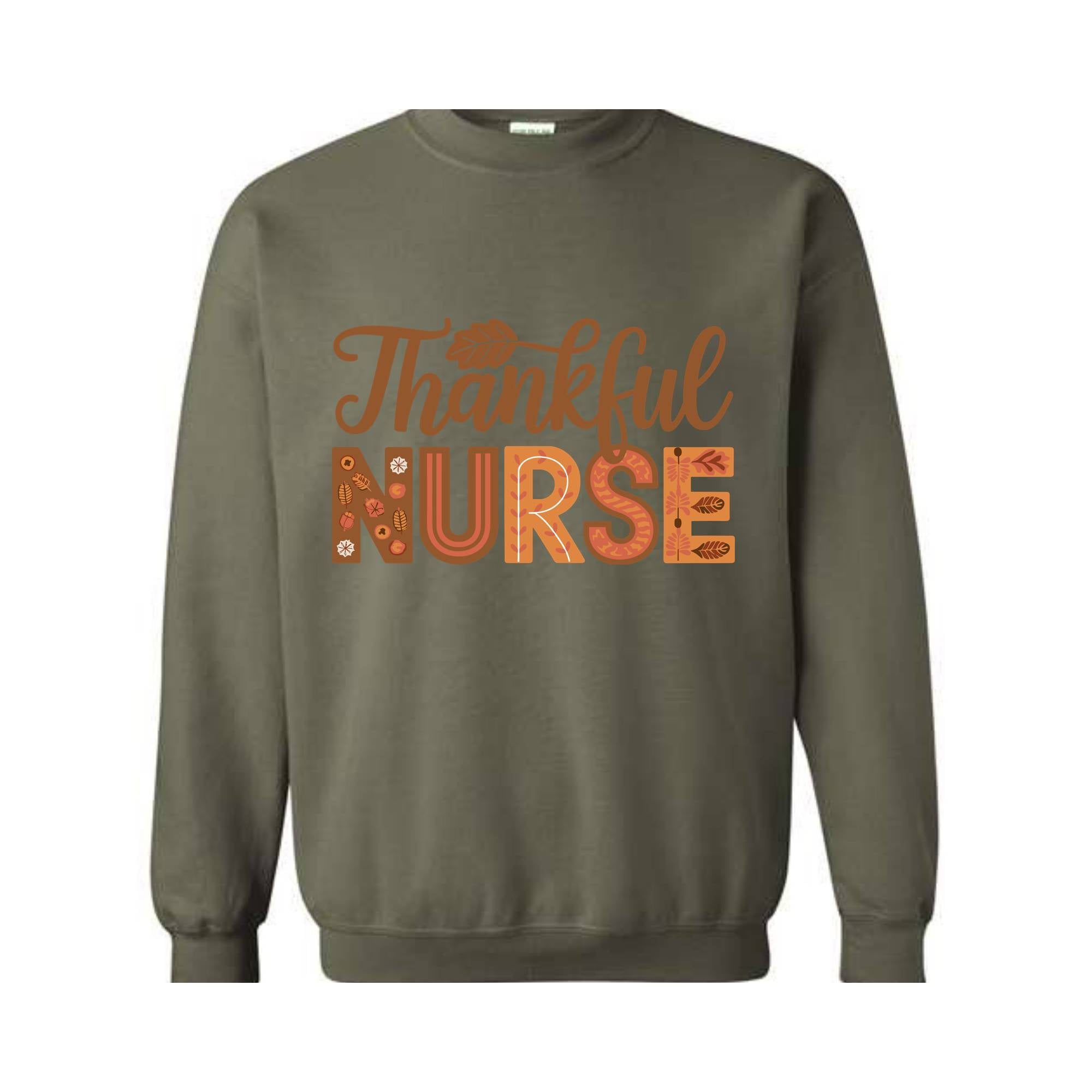 Thankful Nurse Sweatshirt, Nurse Gift, Thanksgiving Nurse,Thanksgiving shirt, Cute Thanksgiving Sweatshirt