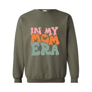 In My Mom Era Sweatshirt, Pregnancy Announcement Sweater, Cute Maternity Sweater, Expecting Mom Gift, Pregnant Mom Gift