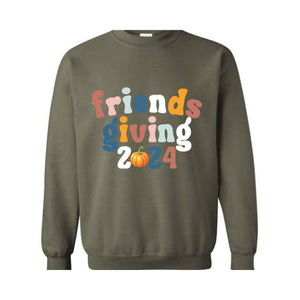 Friendsgiving Sweatshirt, Thanksgiving Sweatshirt, Thanksgiving Best Friends Shirt, Besties Sweatshirt, Gift For Friend, Cozy Sweatshirt