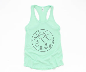 Adventure Tank Top, Adventure Tank Top, Camping Tank Top, Mountain Shirt, Hiker Tank Top, Nature Lover Tank Top, Camping Gift Tank Top