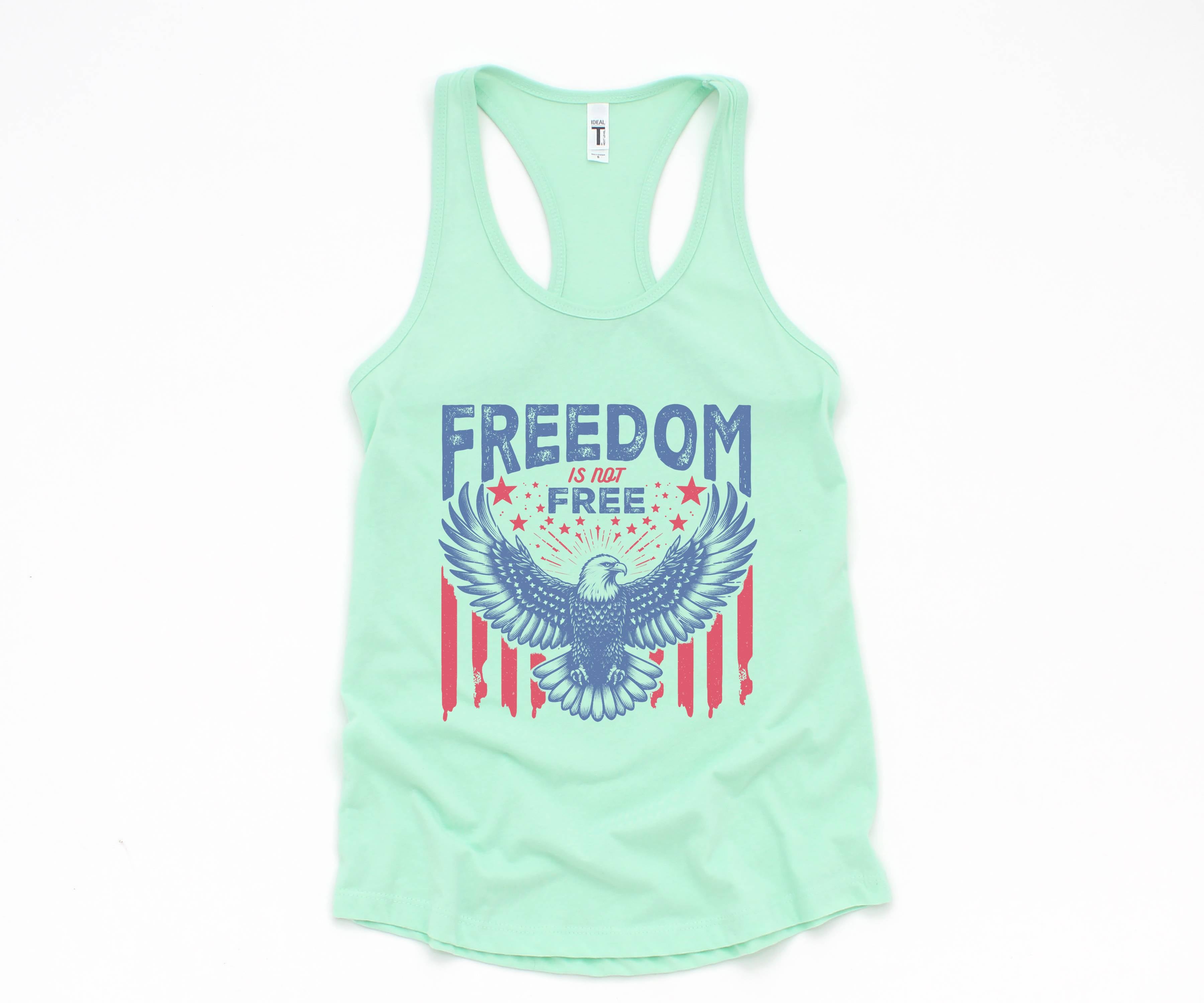 Freedom Is Not Free Tank Top, July 4th Tank Top, USA Tank Top, Fourth Of July Outfit, Patriotic Top, Independence Day, 4th Of July Tank Top