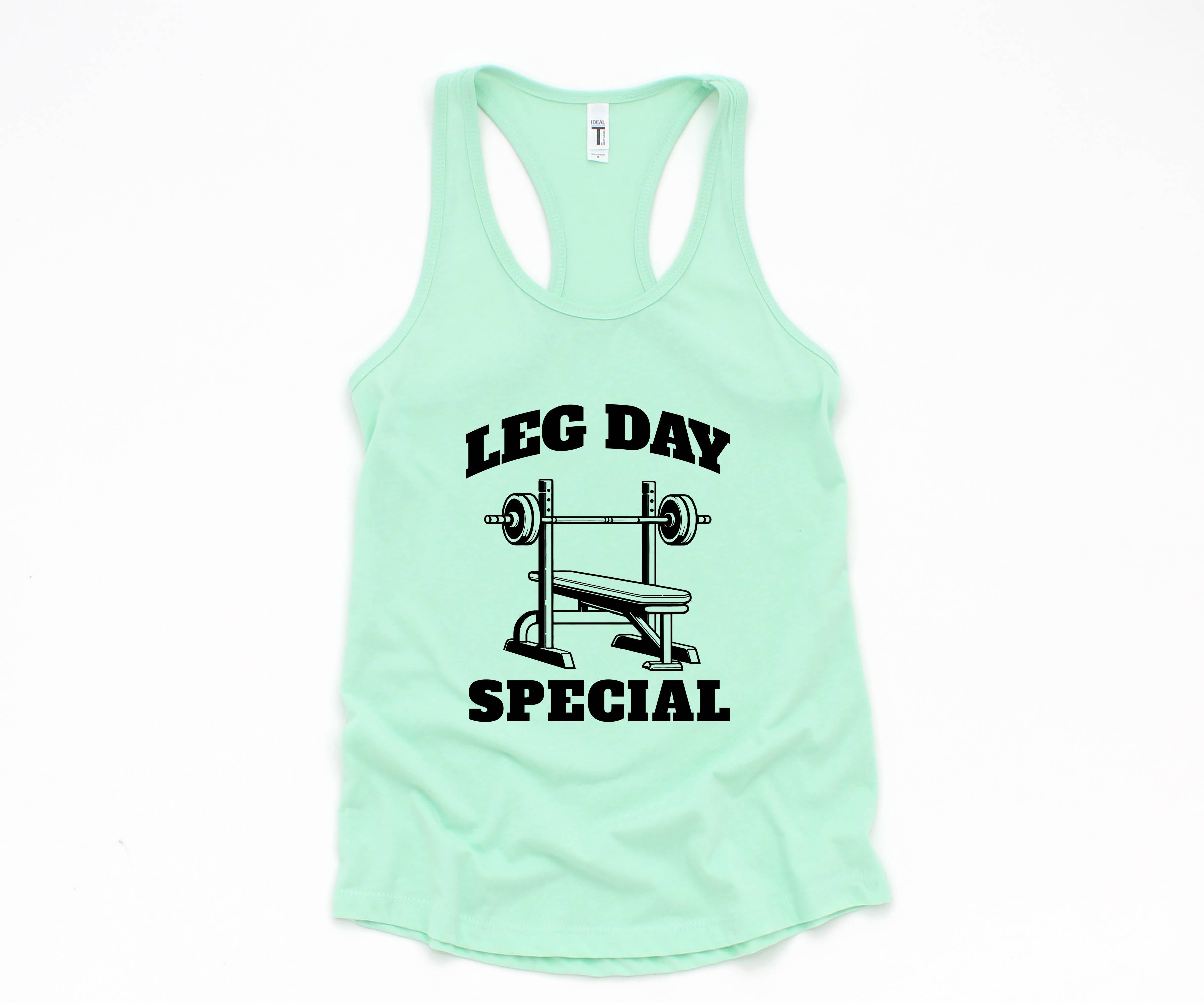 Leg Day Special Tank Top, Funny Gym Shirts, Gym Rat Tank Top, Fitness Tank Top, Womens Workout Gym Tank Top Sleeveles