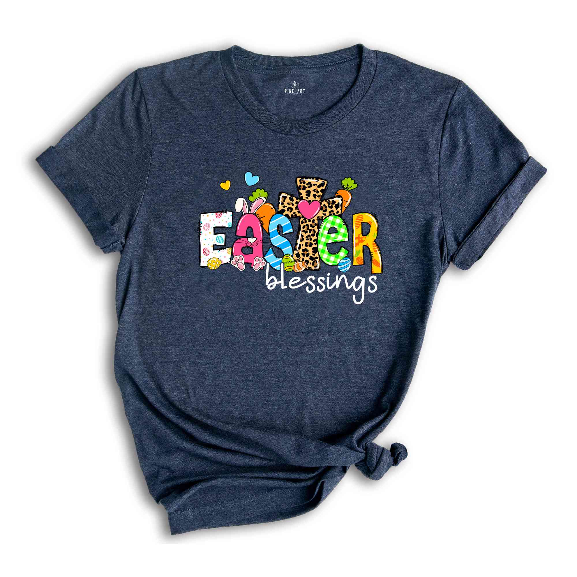 Easter Blessings Shirt, Easter Family Shirt, Happy Easter Shirt, Kids Easter Shirt, Jesus Shirt, He is Risen Shirt, Vintage Easter Shirt