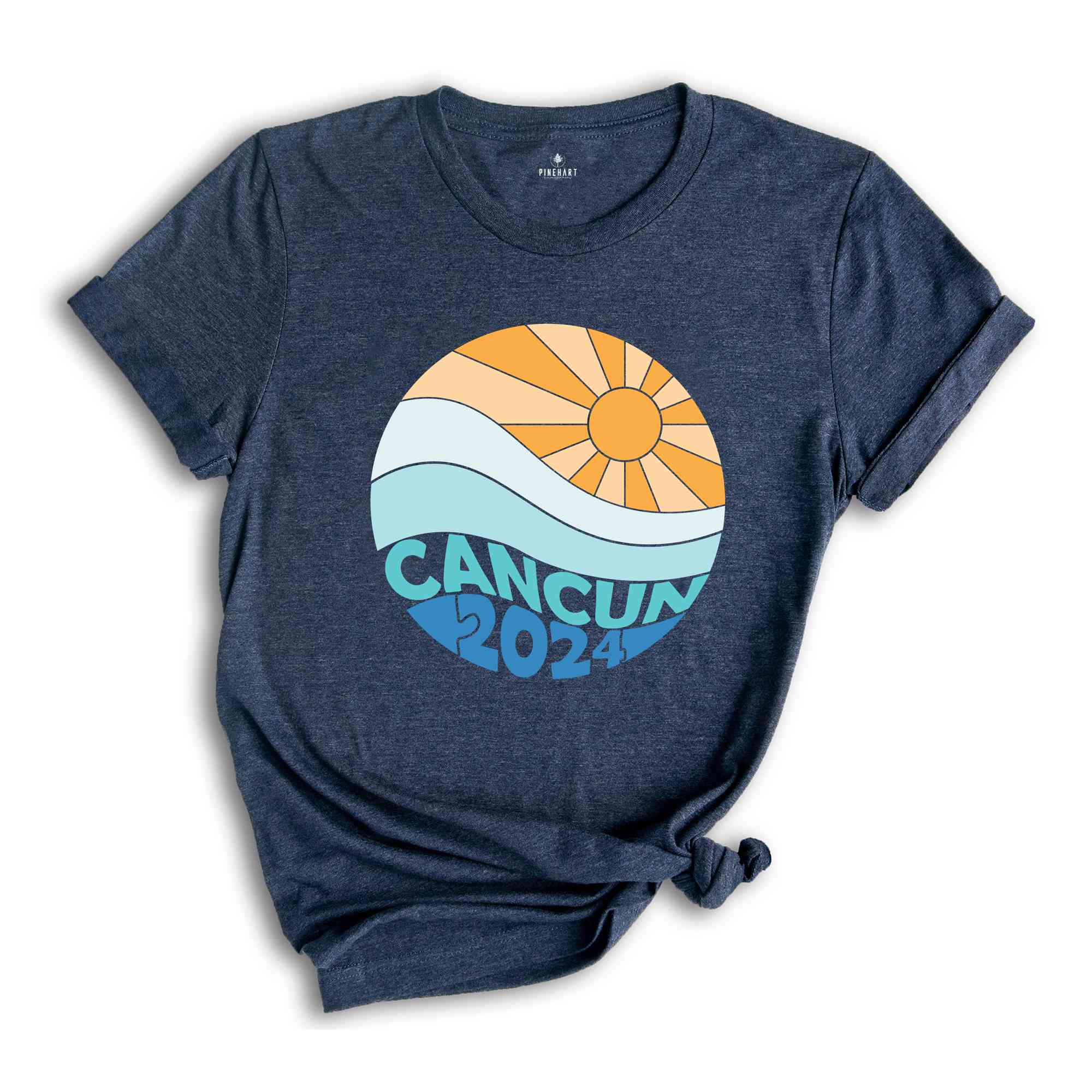 Cancun 2024 Shirt, Sun Shirt, Summer Shirt, Vacation Shirt, Summer Trip Shirt, Beach Vibes Shirt, Beach Shirt, Vacay Mode Shirt