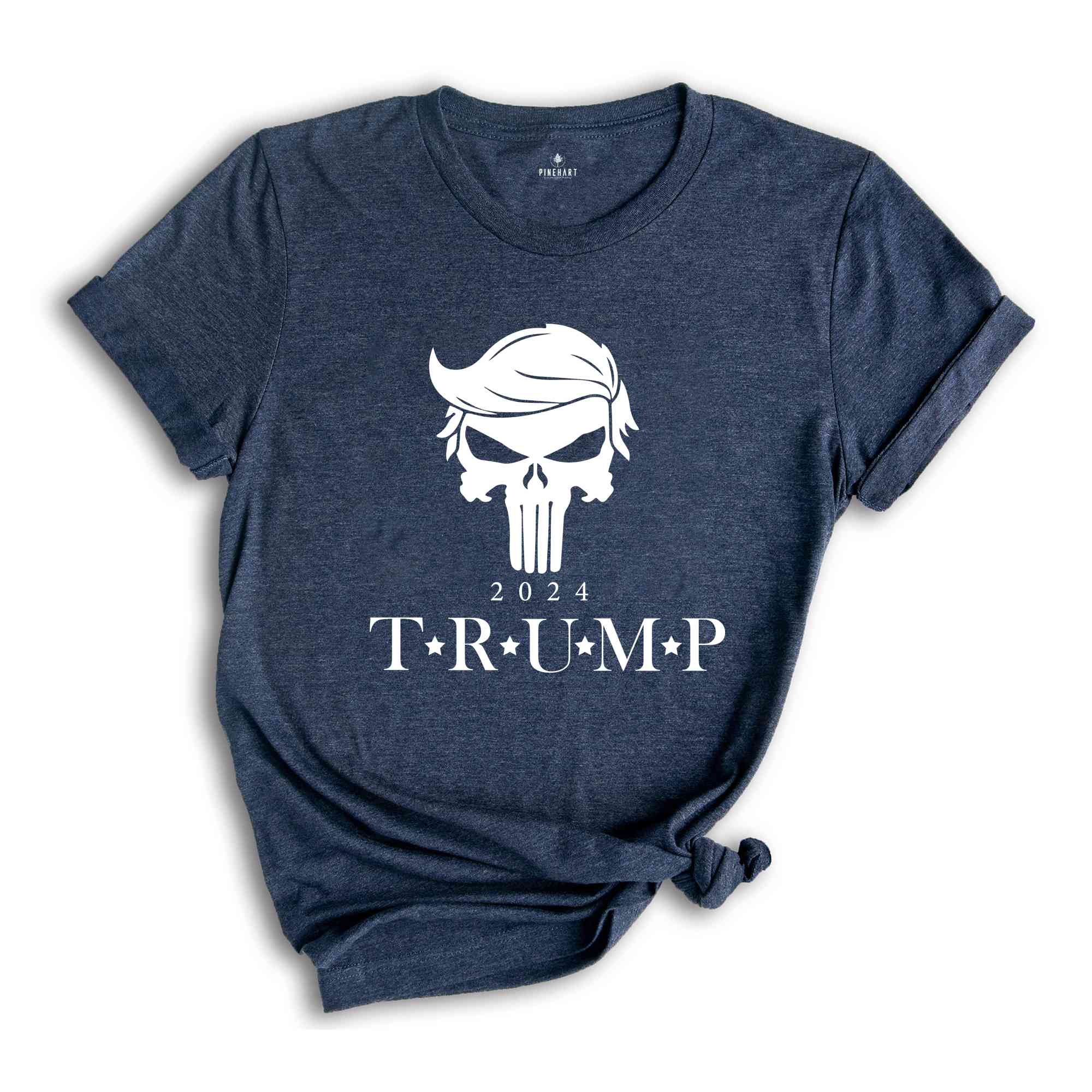 Trump Punisher Shirt, Trump 2024 Shirt, Republican Shirt, Punisher Hair Tee, Keep America Great Shirt, Donald Trump 2024 Tee