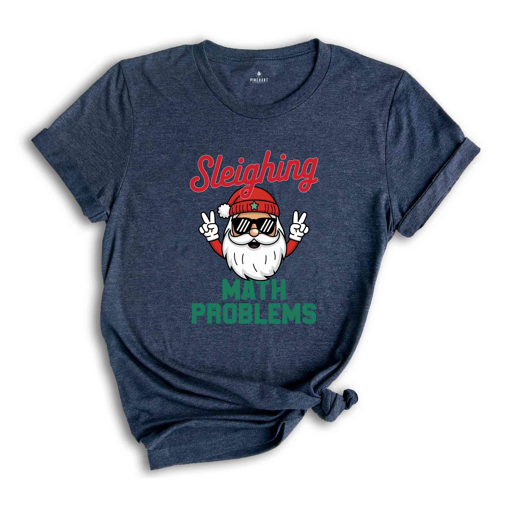 Sleighing Math Problems Shirt, Math Teacher Shirt, Christmas Math Teacher Shirt, Retro Christmas Shirt, Holiday Party Shirt