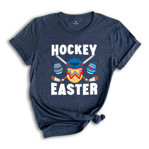 Hockey Easter Shirt, Hockey Lover Gift, Funny Easter Shirt, Easter Peeps T-Shirt, Hockey Kids Shirt, Cute Easter Bunny Shirt