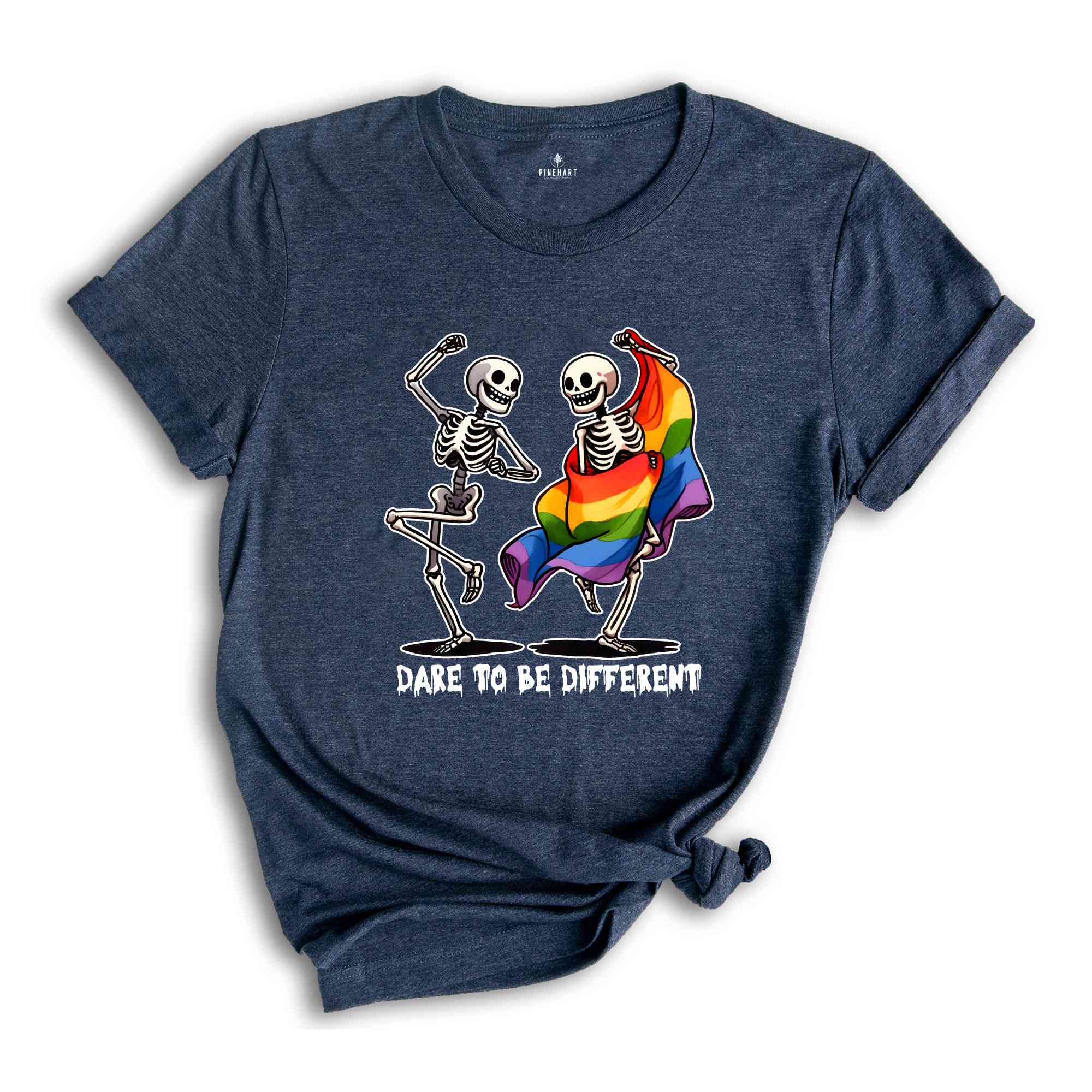 Dare To Be Different Shirt, Skeleton Shirt, Human Rights Shirt, Love Is Love Shirt, LGBTQ Pride Shirt, Pride Ally Shirt, Trans Pride Shirt