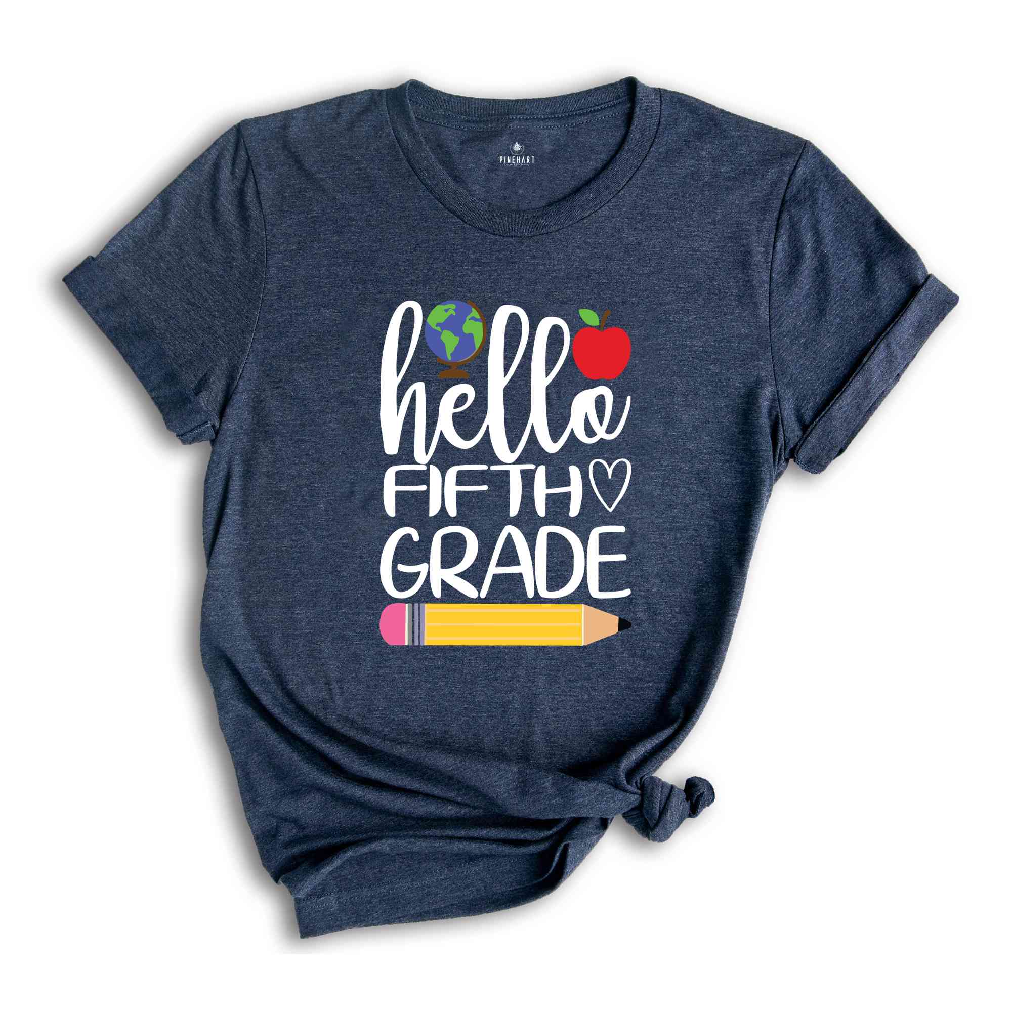 Hello Fifth Grade Shirt, Fifth Grade Teacher Shirt, Teacher Gift, Gift for Teachers, 5th Grade, Fifth Grade Teacher,Back to School Shirt