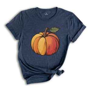 Colorful Pumpkin Shirt, Cute Pumpkin Shirt, Watercolor Pumpkins, Halloween Shirt, Autumn Shirt, Cute Fall Shirt, Gift For Halloween