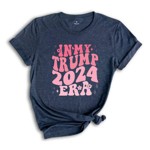 In My Trump 2024 Era Shirt, President Trump Shirt, Trump 2024 Shirt, Trump Support Shirt, Free Trump Shirt, Political Shirt