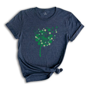 Lucky Shirt, St Patricks Day Shirt, Dandelion Shirt, Shamrock Shirt, Clover Shirt, St Pattys Day Shirt, Saint Patricks Shirt, Luck Shirt