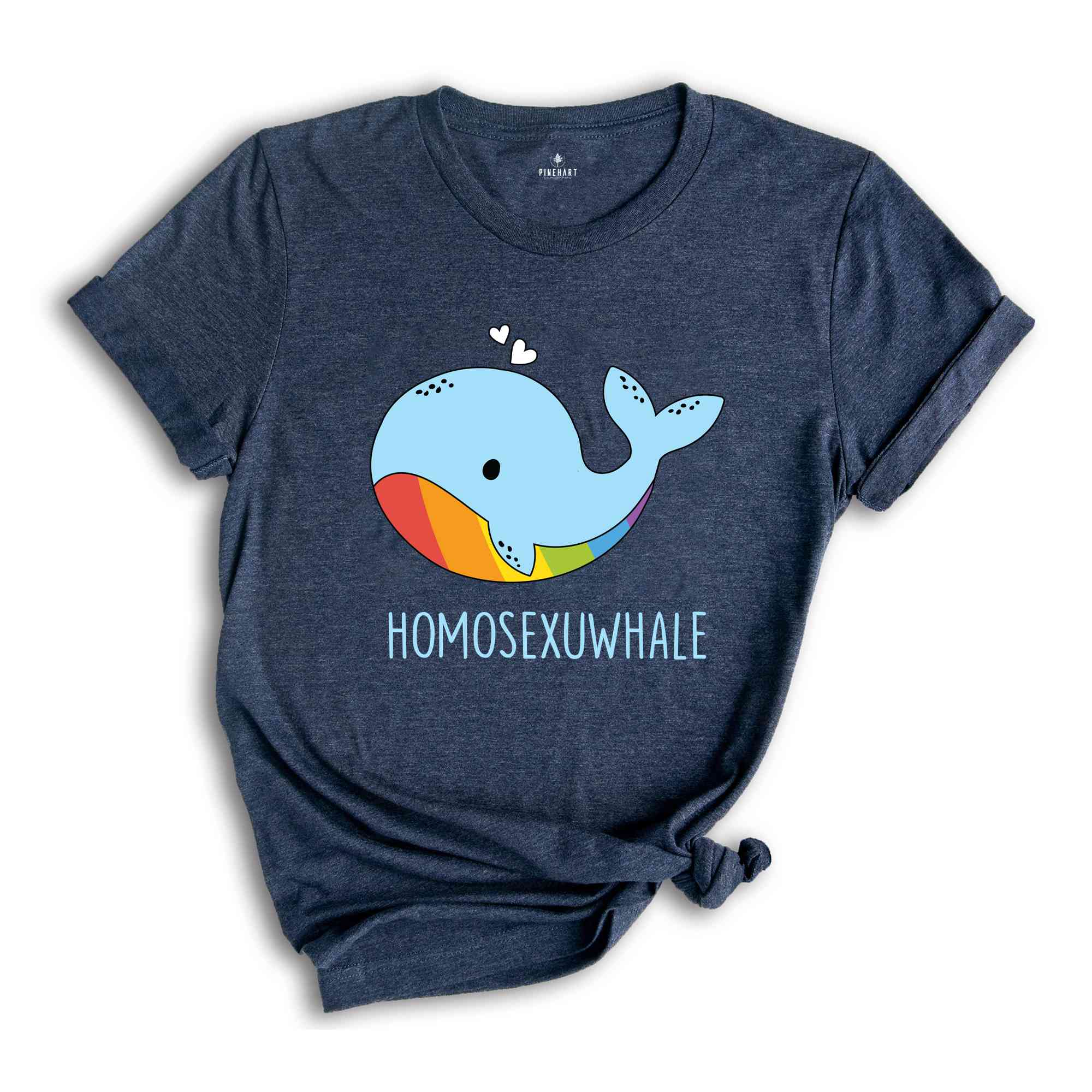 Homosexuwhale Shirt, Funny LGBT Shirt, Cute LGBT Shirt, Pride Rainbow Shirt, LGBTQ Pride Shirt, Animal Lover Shirt, Cute Whale Shirt