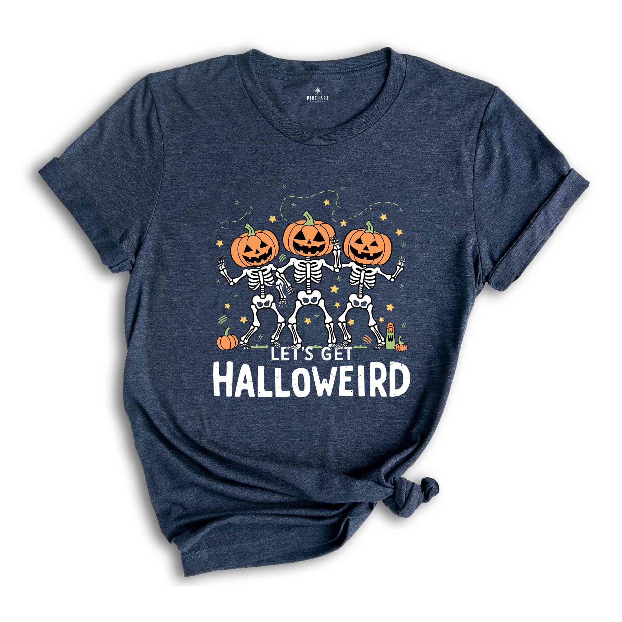 Funny Skeleton Halloween Shirt, Pumpkin Halloween Shirt, Pumpkin Shirt, Fall Shirt for Women, Halloween Kids Shirt, Halloween Gift