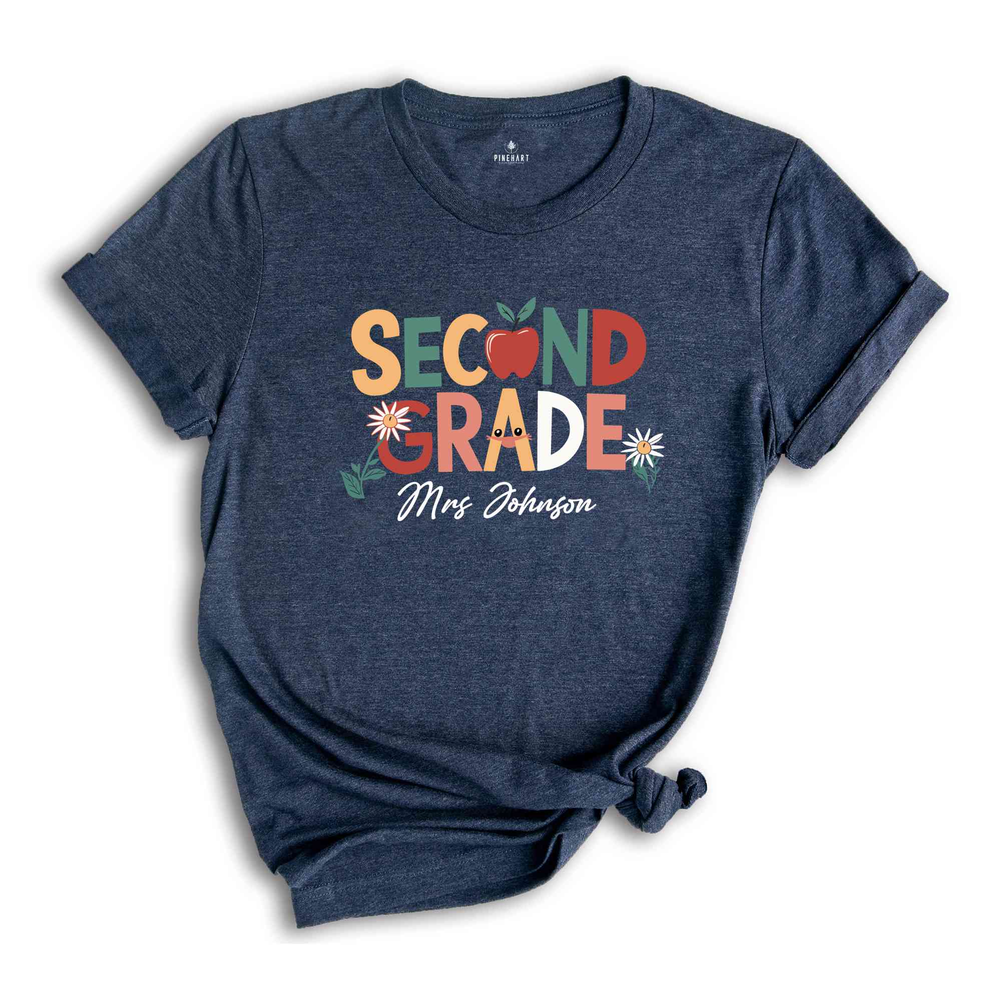 Custom Second Grade Teacher Shirt, Second Grade Dream Team Shirt, Personalized 2nd Grade Teacher Gift, Back to School Teach