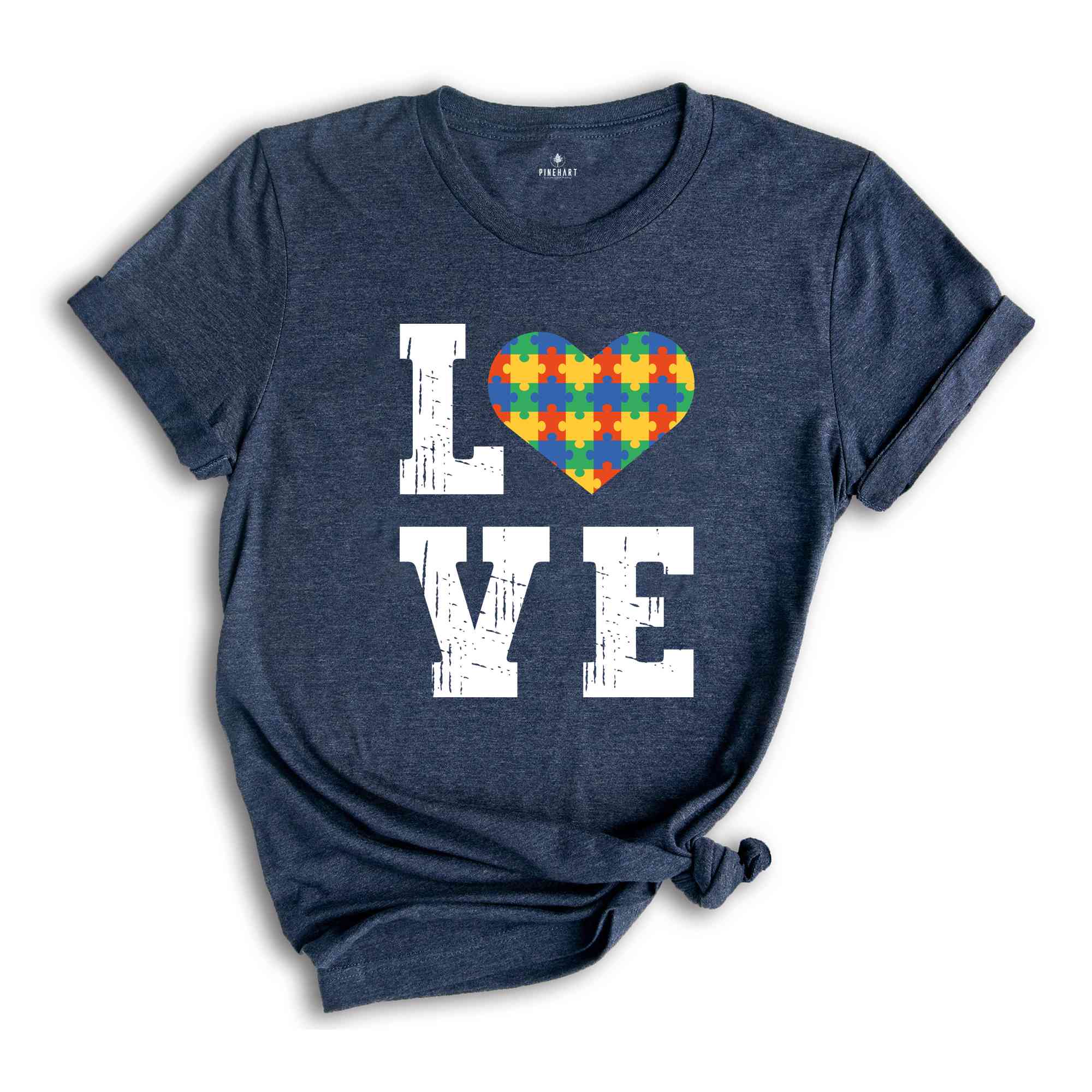 Love Puzzles Autism T-Shirt, Autism Awareness Shirt, Accept Understand Love Shirt, Autism Teacher Shirt, Autism Puzzle Pieces