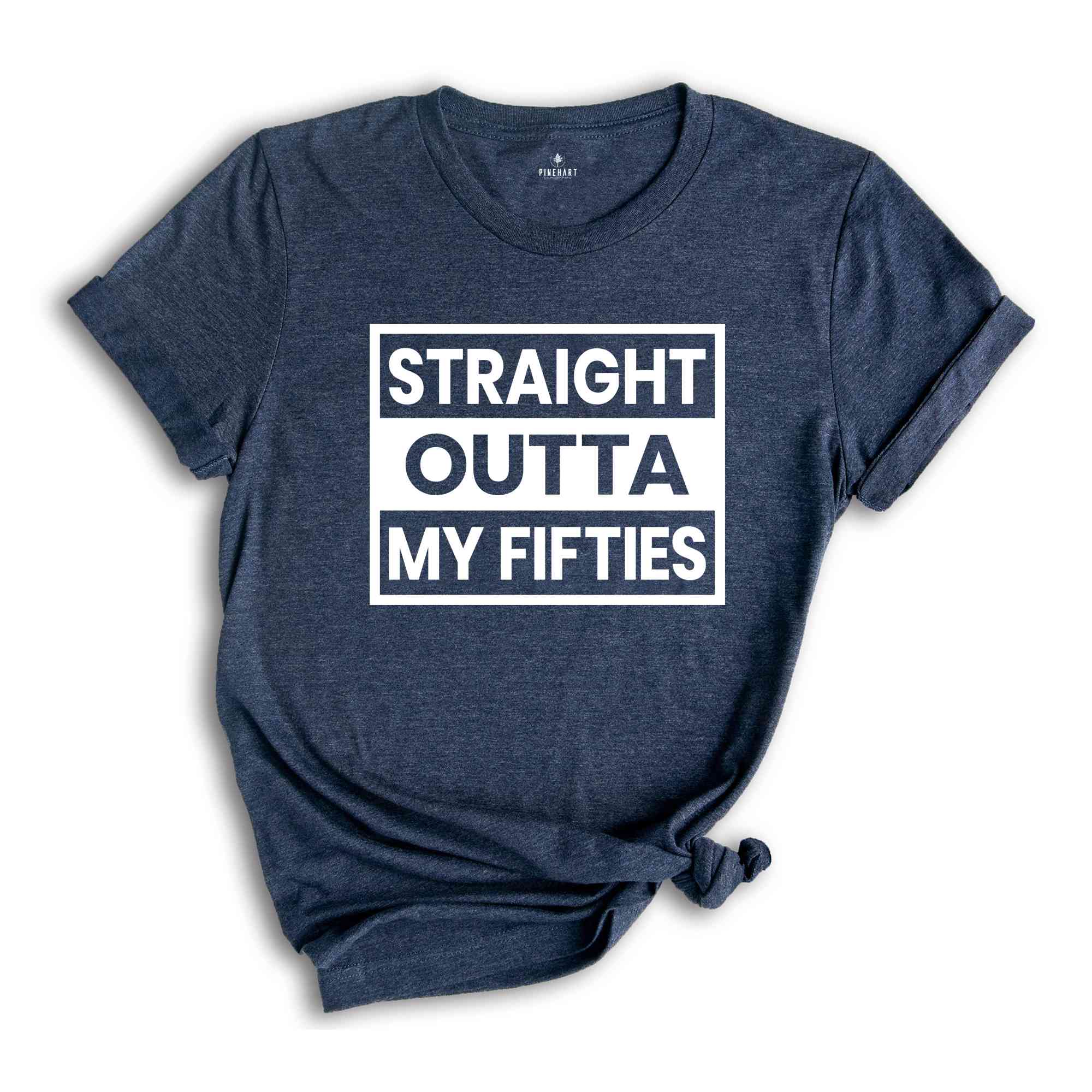 Straight Outta My Fifties Shirt, 50th Birthday Shirt, Funny Birthday Shirt, Retro 50th Birthday TShirt, 50 Years Birthday Shirt, Bday Shirt