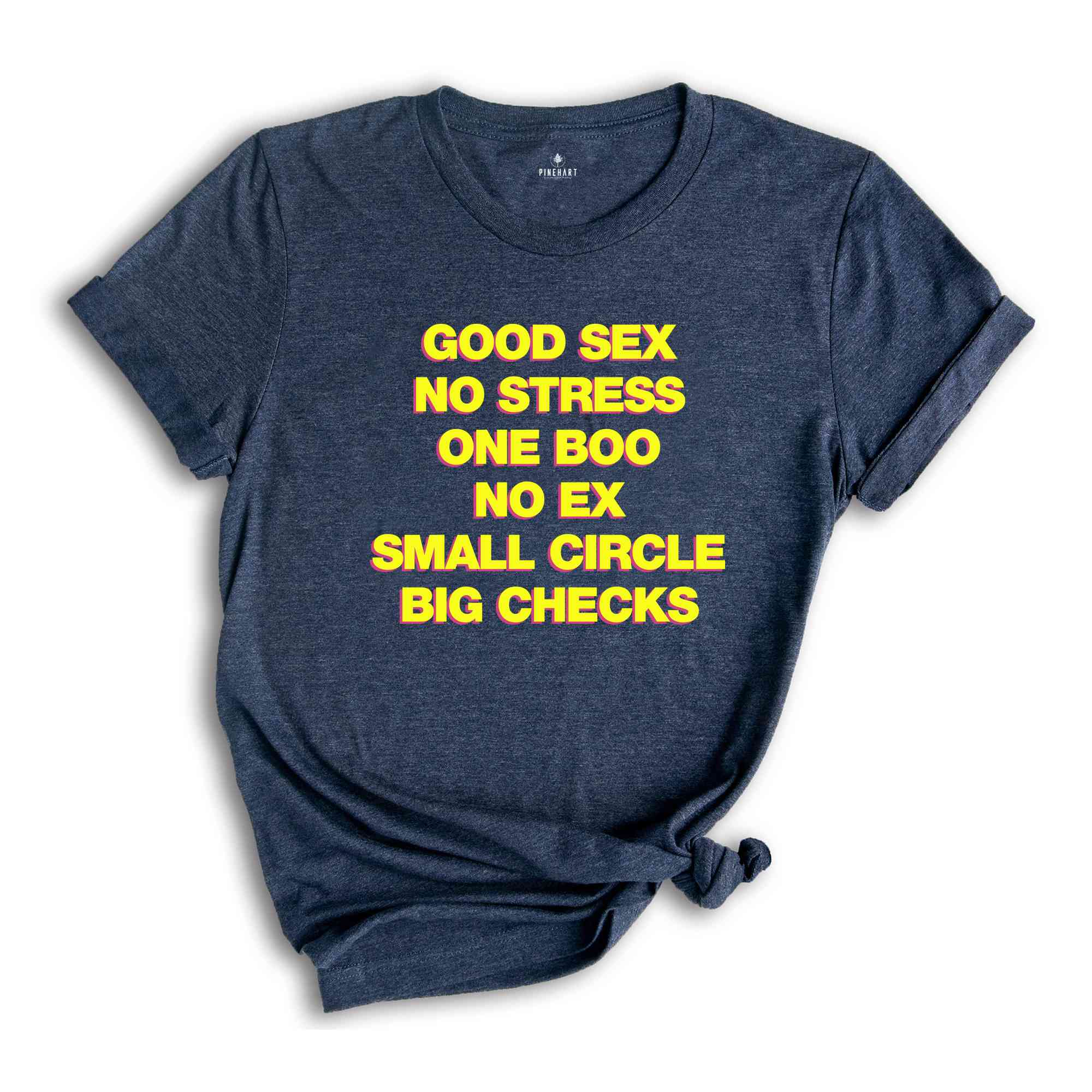 Good Sex No Stress One Boo No Ex Small Circle Big Checks Shirt, Sarcastic Shirts, Vintage Shirts, Inspirational Shirt