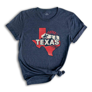 Retro State Of Texas Shirt, State Of Texas Shirt, State Shirt, Texas Shirt, Texas Lover Shirt, Family Trip Shirt, Travel Shirt