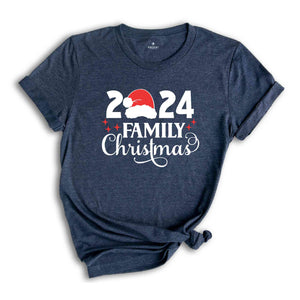 Family Christmas 2024 Shirt, Christmas T-Shirt, Matching Christmas Tee, Christmas Santa Gift, Christmas Party Shirt