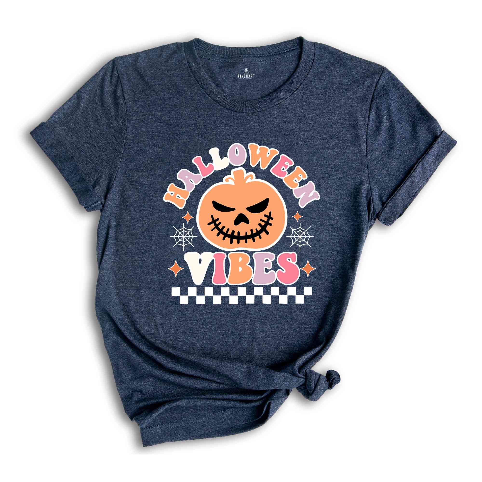 Pumpkin Shirt, Halloween Vibes Shirt, Retro Halloween Shirt, Halloween Gift, Spooky Season Shirt, Halloween Party Shirt, Cute Halloween Tee