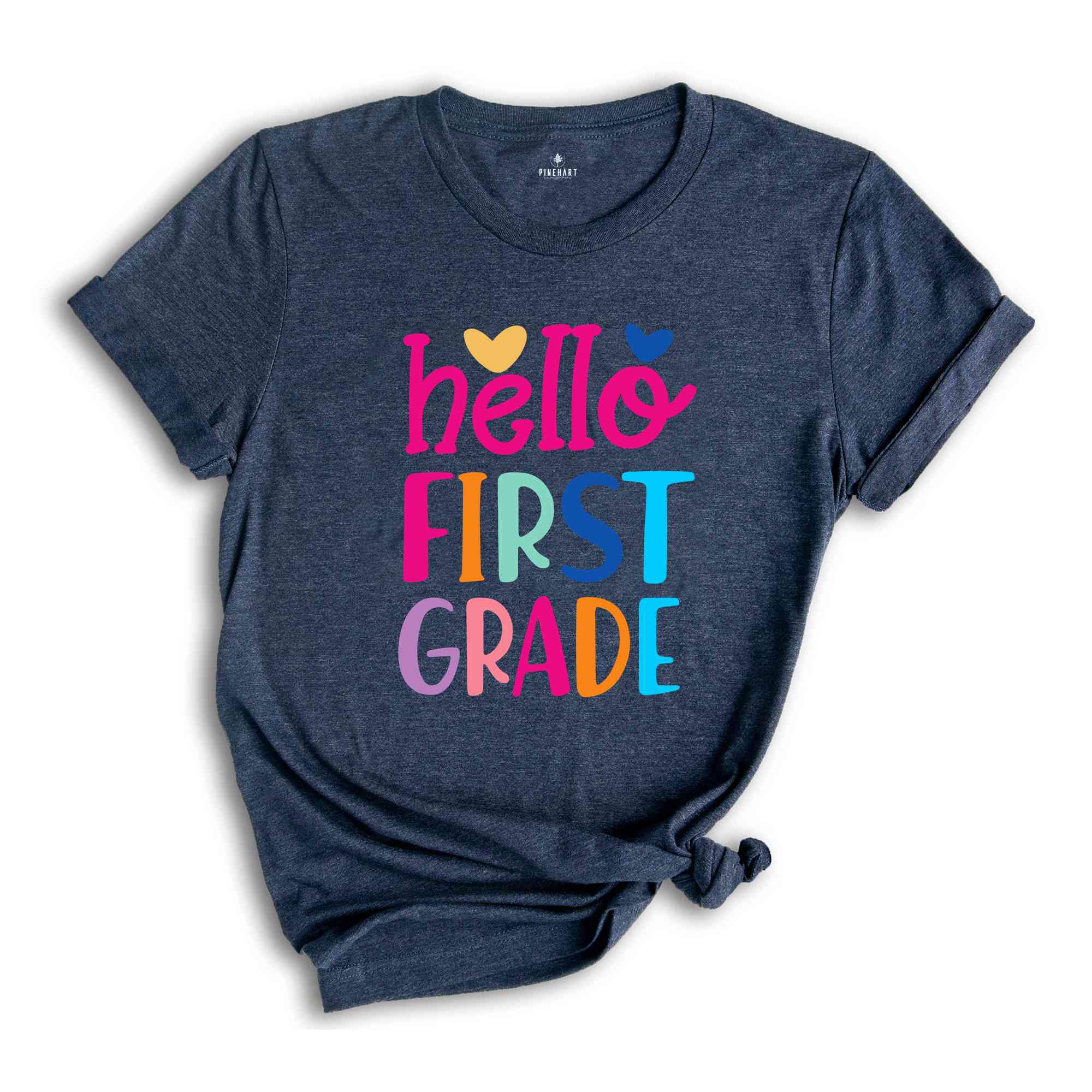 Hello First Grade Shirt, Teacher Appreciation Shirt, First Day Of School Shirt, Back To School Shirt, First Grade Shirt