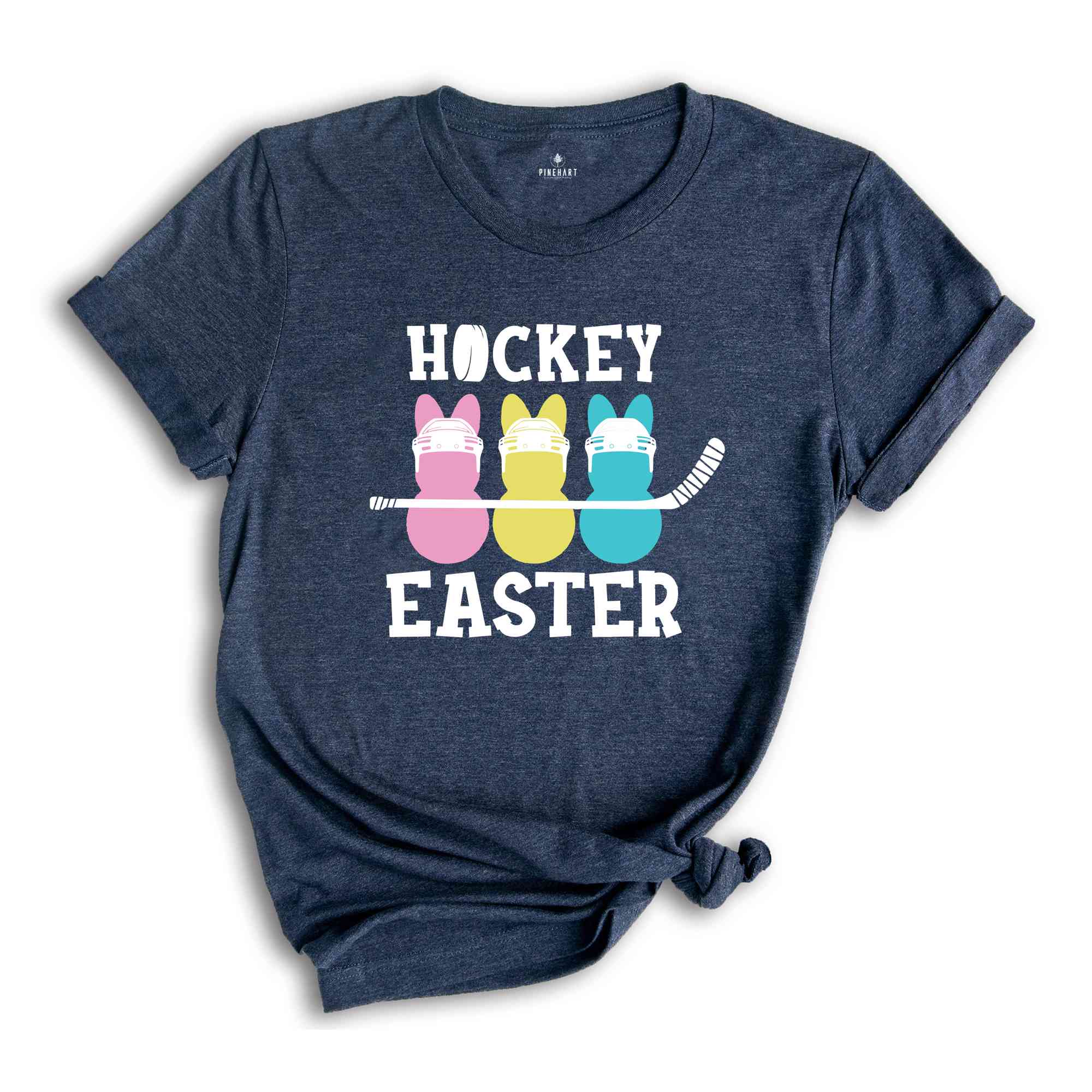 Hockey Easter Shirt, Hockey Lover Gift, Funny Easter Shirt, Easter Peeps T-Shirt, Hockey Kids Shirt, Cute Easter Bunny Shirt