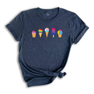 Gay Ice Cream Shirt, LGBTQ Shirt, Pride Month Shirt, Gay Shirt, Lesbian Shirt, Gay Rainbow Shirt, Pride Shirt, LGBTQ Shirt, Rainbow Shirt