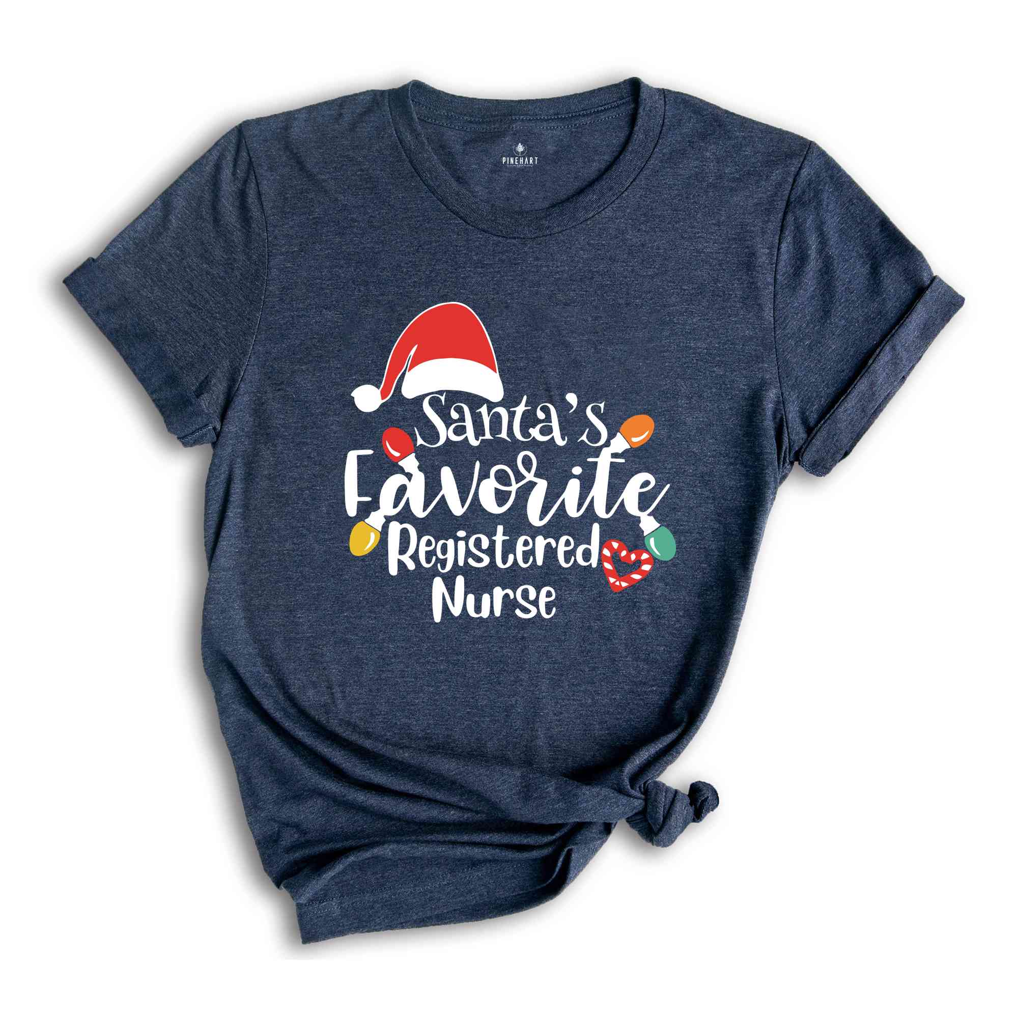 Santa's Favorite Nurse Shirt, Christmas Santa's Nurse Shirt, Christmas Gift for Nurse, Funny Christmas Shirt, Nurse Christmas Shirt,