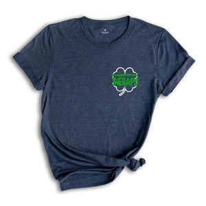 Pocket Occupational Therapy Shirt, Saint Patrick's Day Shirt, Four Leaf Clover Shirt, OT Shirt, Ot Lucky Shirt, Irish Shirt, Lucky Shirt