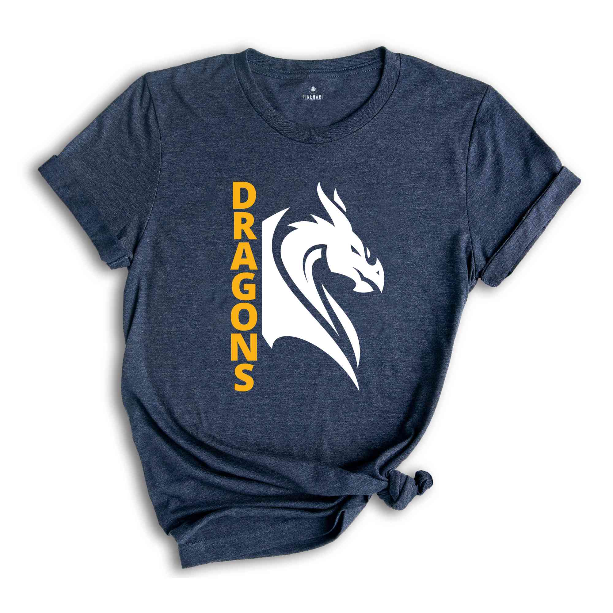 Dragons Shirt, Dragon Shirt, Custom School Name Shirt, Sports Team Shirt, Mascot Shirt, School Sports Team Shirt, School Shirt, Team Shirt