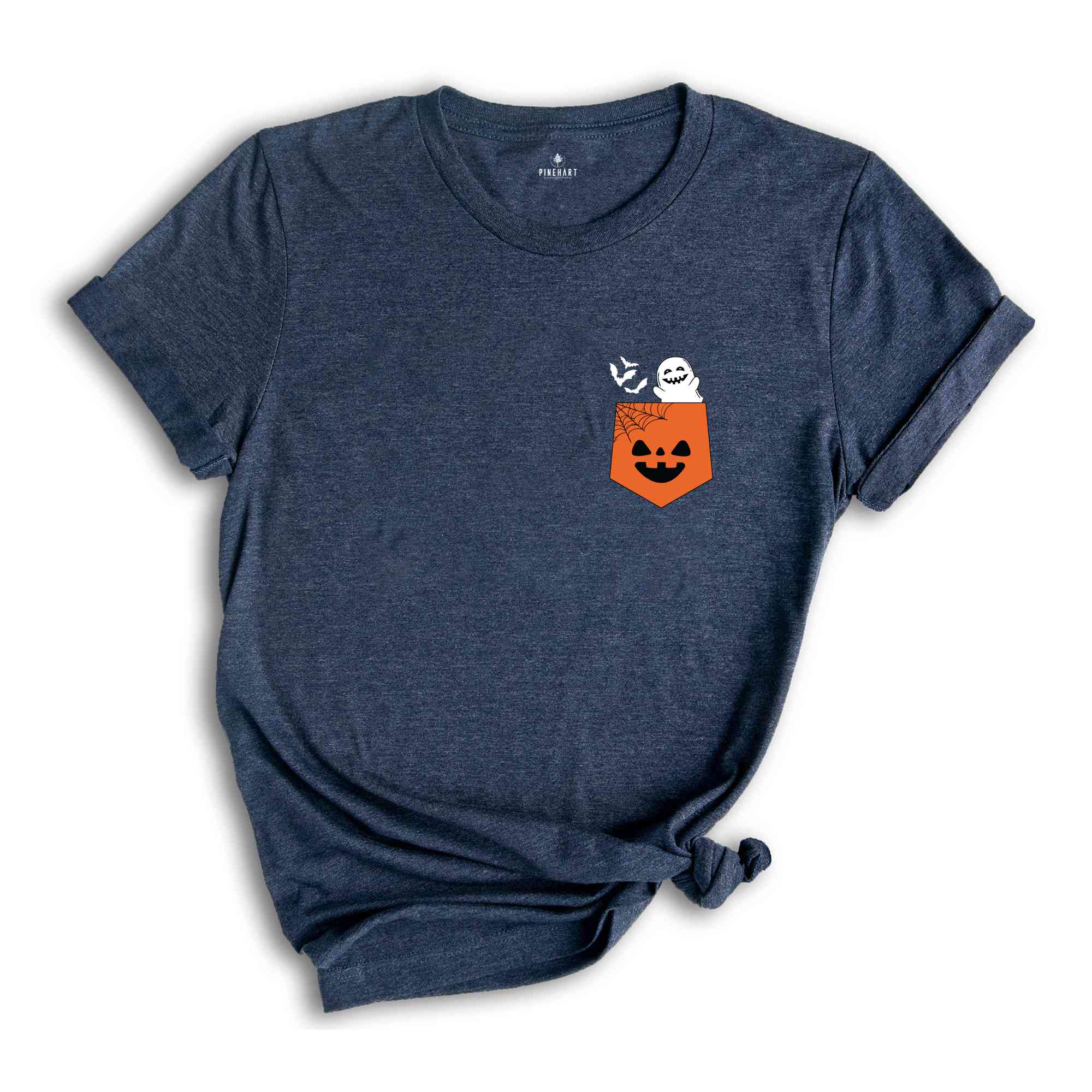 Pocket Ghost Shirt, Ghost Shirt, Spooky Ghost Halloween Shirt, Spooky Pocket Ghost Shirt, Funny Ghost Shirt, Ghost Vibes Shirt, Bats Shirt