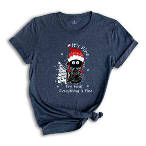 Have Yourself A Grumpy Little Christmas Shirt, Funny Christmas Shirt, Cute Christmas Shirt, Cat Christmas Shirt, Cat Lover Shirt, Xmas Gift