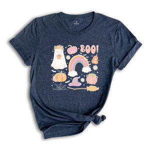 Halloween Boo Shirt, Retro Halloween Shirt, Cute Halloween Shirt, Pumpkin Shirt, Halloween Ghost Shirt, Boo Shirt, Witch Shirt