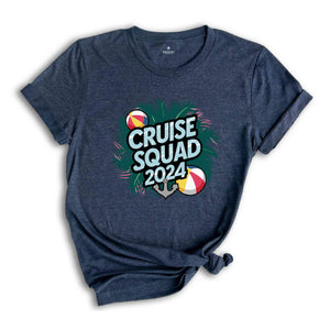 Cruise Squad Shirt, Family Cruise Shirts, Family Matching Vacation Shirts, Cruise 2024 Shirt, Cruise Shirts, Matching Family Shirt