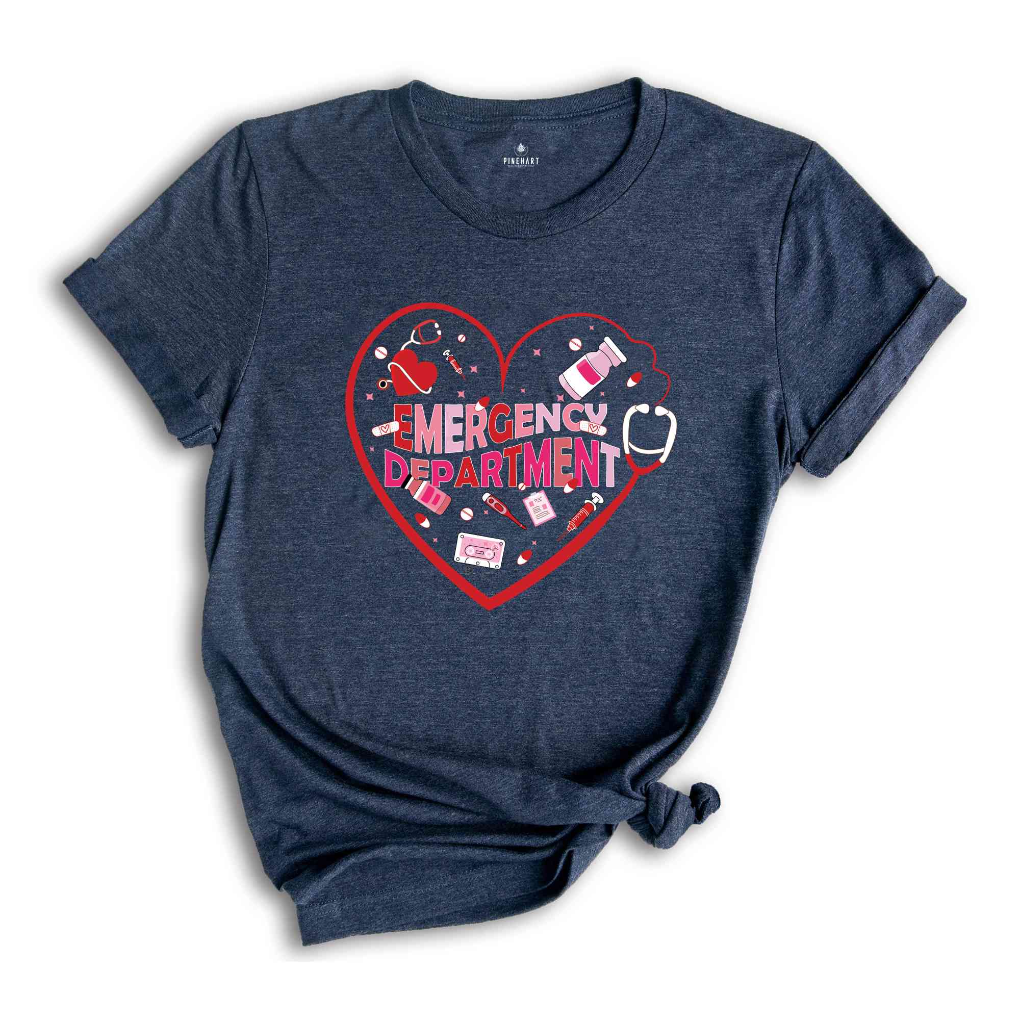 Emergency Department Valentine Shirt, Emergency Department, Er Nurse Shirt, Emergency Department, Er Tech Shirt