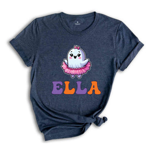 Custom Halloween Shirt, Personalized Trick Or Treat Shirt, Custom Halloween Shirt, Halloween Shirt, Name Halloween Custom Shirt, Name Shirt