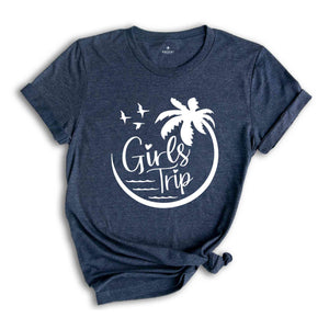 Girls Trip Shirt, Vacation Shirt, Girls Weekend Shirt, Friends Shirt, Travel Shirt, Road Trip Shirt, Warning Girls Trip In Progress Shirt