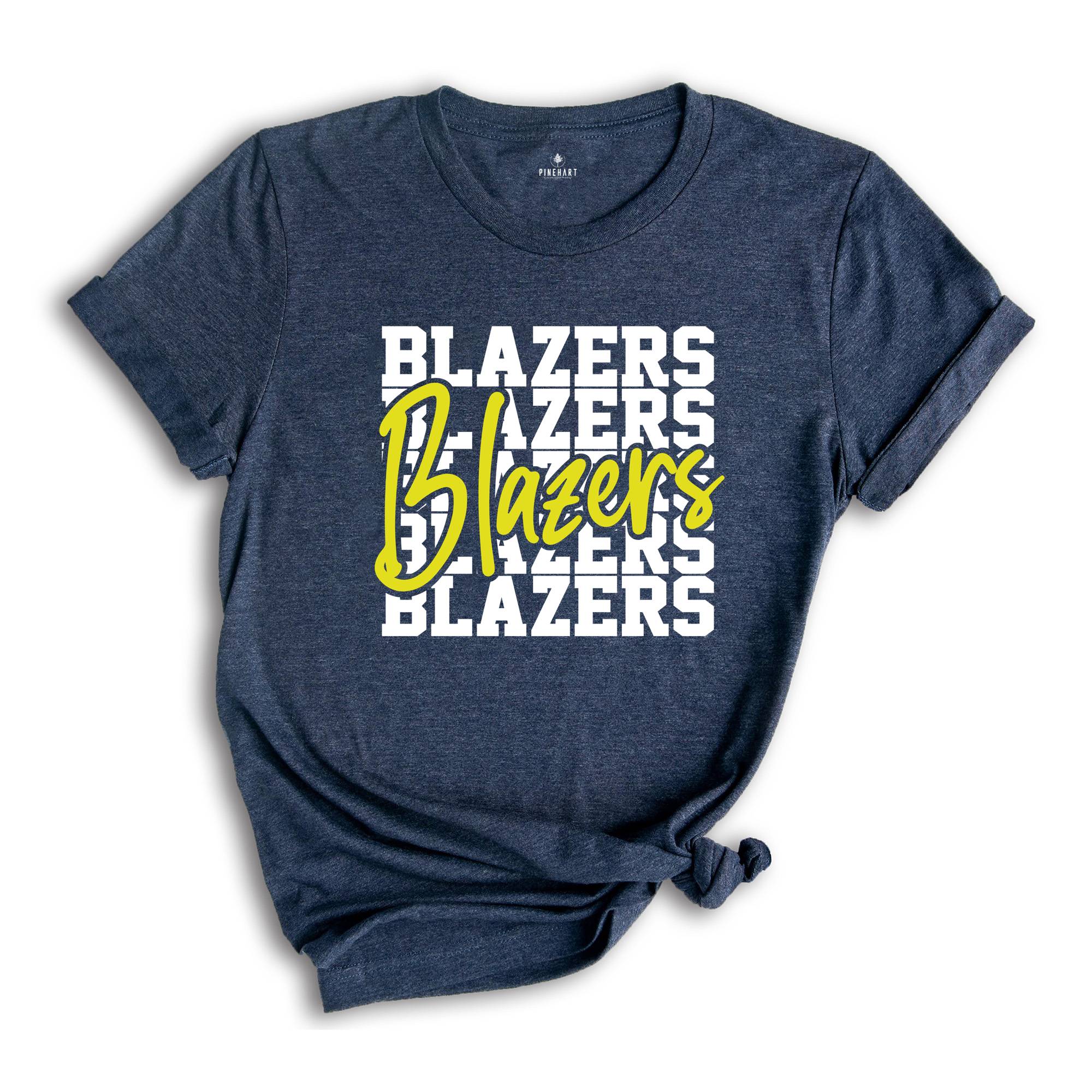 Team Mascot Shirt, Blazers Team Shirt, Blazers Football Shirt, Blazers Fan Shirt, Blazers School Shirt, Blazers School Spirit