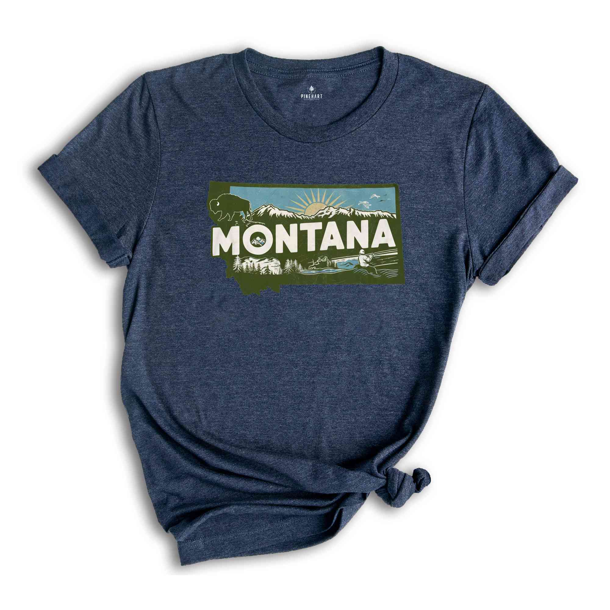 Retro State Of Montana Shirt, State Of Montana Shirt, State Shirt, Montana Shirt, Montana Lover Shirt, Family Trip Shirt, Travel Shirt